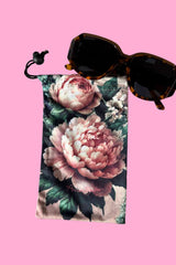 Drawstring Glasses Case - Eternal Blossom