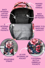 AS Backpack - Heart Rose