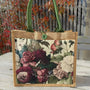 J'adore Roses Mini Jute Bag