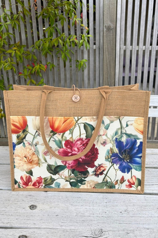 Jute Bag - Garden Gala