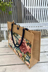 Jute Bag - Spring Serenade