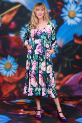 Magic Dress Navy Reverie Annah Stretton