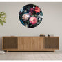 Circle Mural - Midnight Aviary