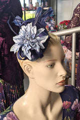 Ribbons Take Floral - Navy
