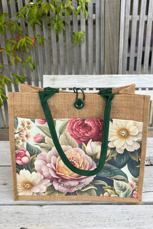 Petal Play Mini Jute Bag