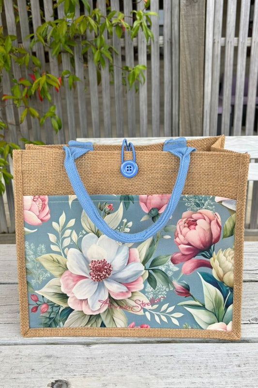 Rosetta Mini Jute Bag
