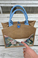 Rosetta Mini Jute Bag