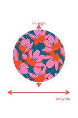 Circle Mural - Sami's Flower
