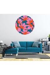 Circle Mural - Sami's Flower