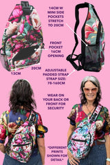 Crossbody Sling Bag - Not Too Red | PRE ORDER EARLY OCTOBER