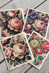 Swedish Dish Cloths - 4 pack - Floral Jubilee