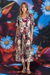 Mother of the bride floral dress