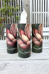Magnolias Mist printed car tissue holder Annah Stretton
