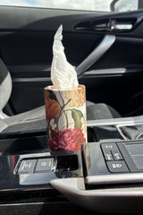 Garden Gala floral refillable tissue holder Annah Stretton