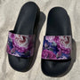 Peony Floral Slide - Navy