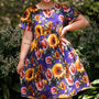 Saski Glory Dress - Sunflowers