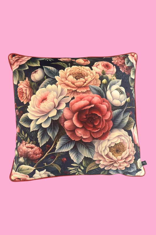 AS Floral Velvet Cushion - Garden Huntress