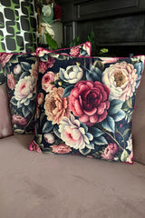 AS Floral Velvet Cushion - Garden Huntress