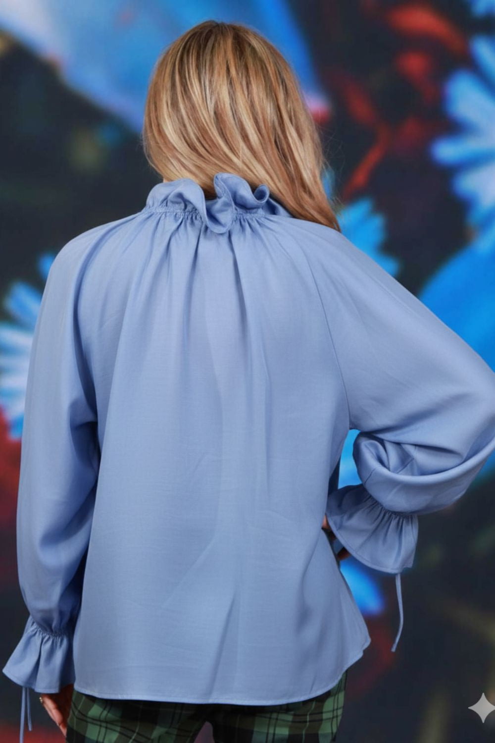 Windsor Blouse Sky Annah Stretton