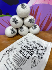 Annah Stretton NZ Wool Dryer Balls - Peony