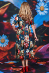 Allure Ali Dress - Fruitful Rose | SALE