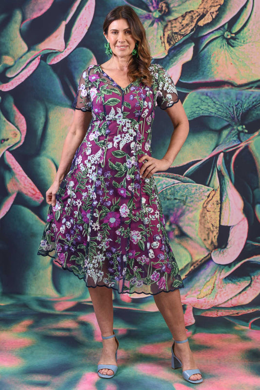 Allure Rosie - Navy Floral