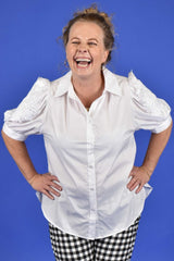 Angeline Blouse - Pearl