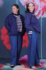 Phoebe Puffer Jacket - Navy
