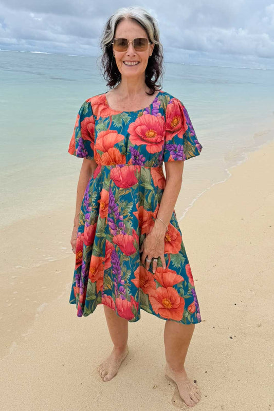 Fancy Me Dress - Vibrant Meadow