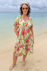 Corsica Violet Dress - Garden Delight | SALE
