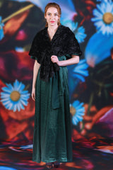 Georgia Dress - Forest Green