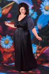 Georgia Dress - Navy