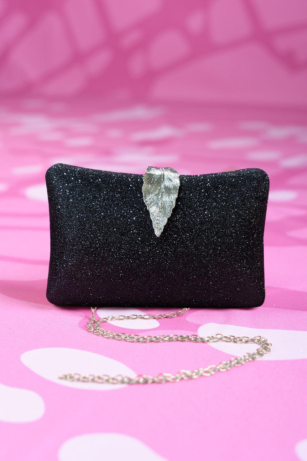 Glitter Glam Clutch - Black by Annah Stretton