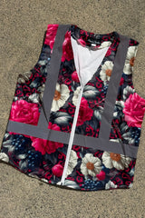 Annah Stretton high visibility vest with reflective tape