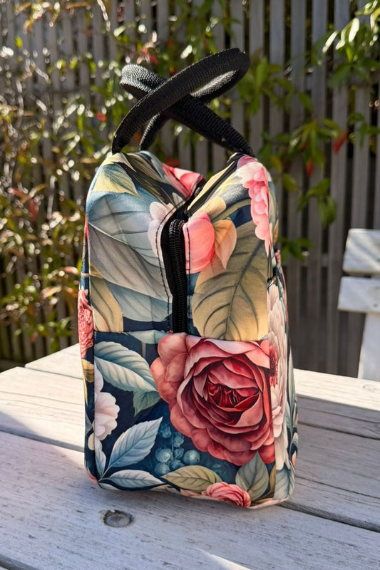 Cosmetic Insulated Travel Bag - Spring Serenade