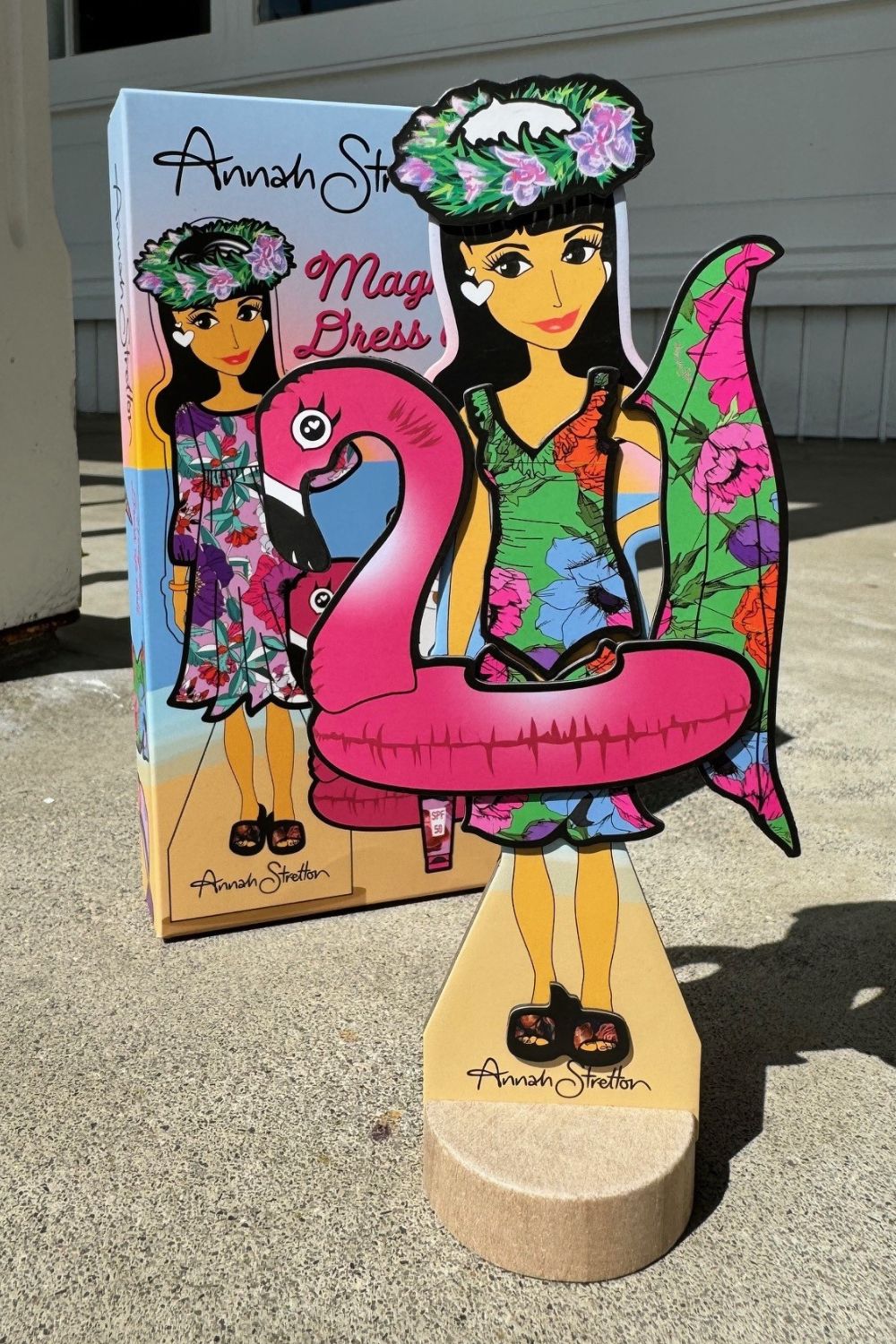 Beach Girl Magnetic Dress Up Doll