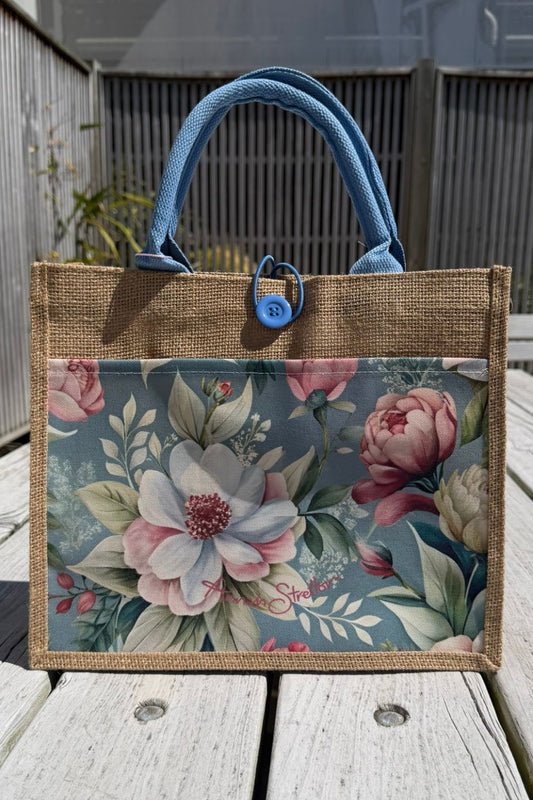 Rosetta Mini Jute Bag 