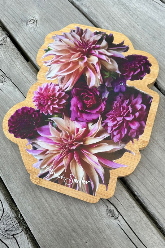 AS Floral Platter Board - Dahlia