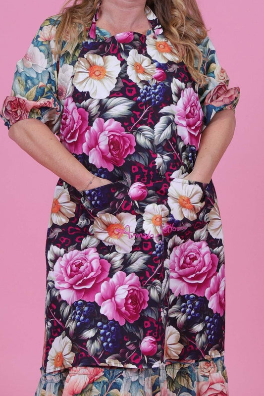 AS Apron - Jungle Mulberry