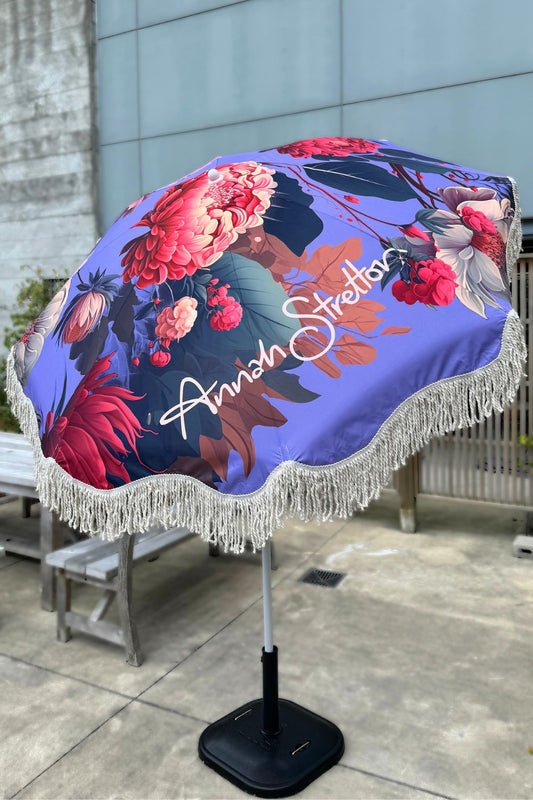AS Beach Umbrella - Petals Lilac