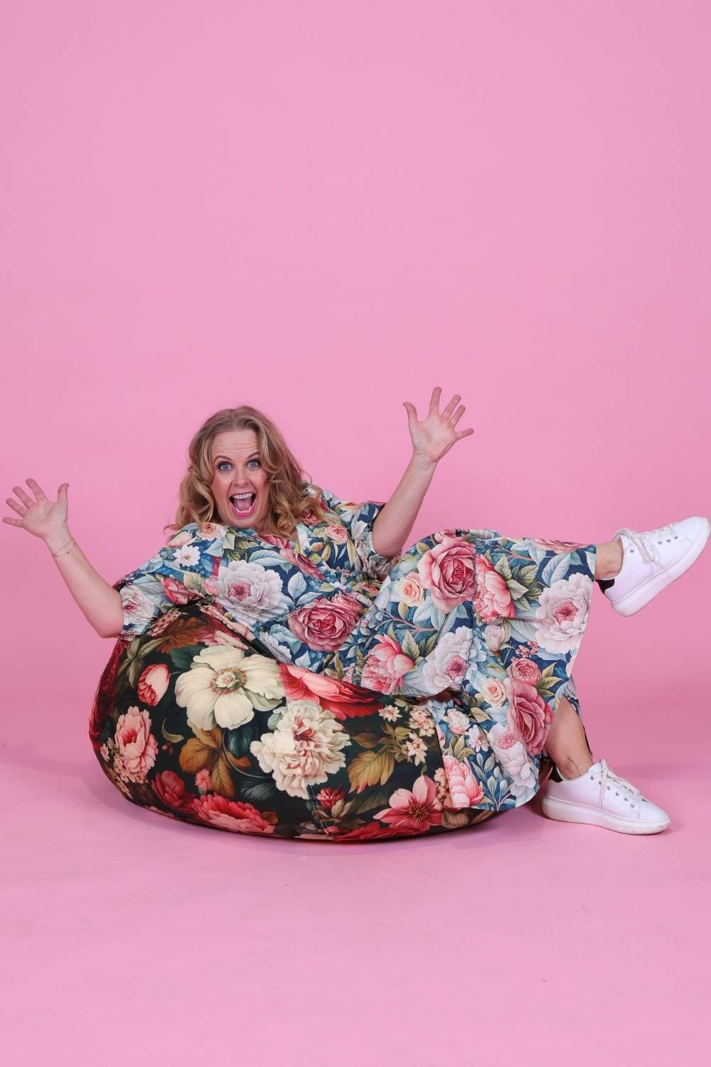 AS Bean Bag Cover - Velvet Floristry