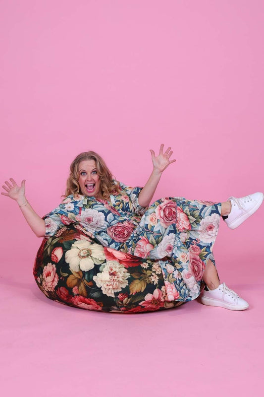 AS Bean Bag Cover - Velvet Floristry