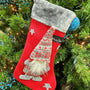 AS Christmas Stocking - Hairy Elf Red