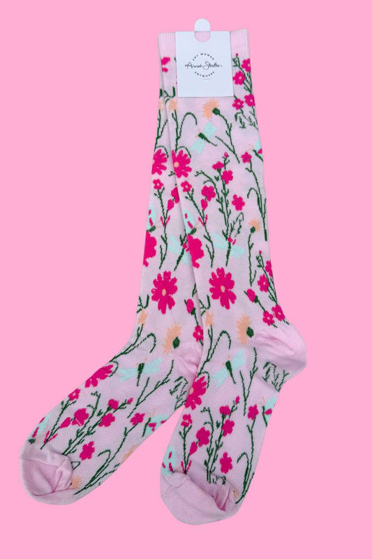 AS Compression Sock - Blush Meadow