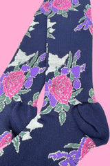 AS Compression Sock - Navy Botanica