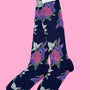 AS Compression Sock - Navy Botanica