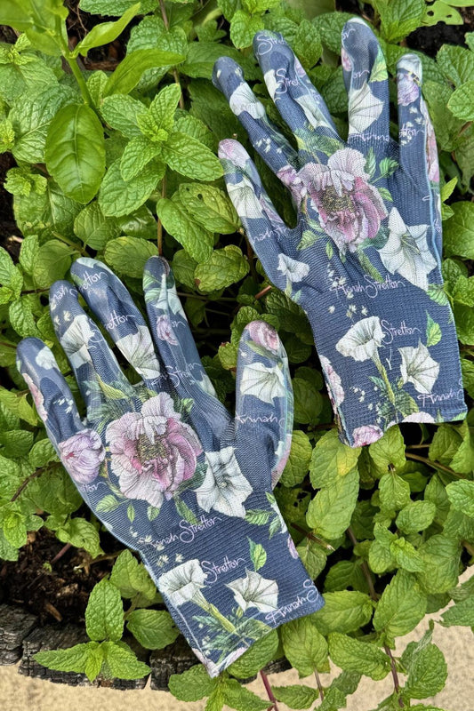 AS Gardening Gloves - Indigo Trumpet