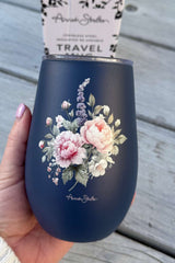 Close-up floral print Garden of Grace – Annah Stretton mug detail