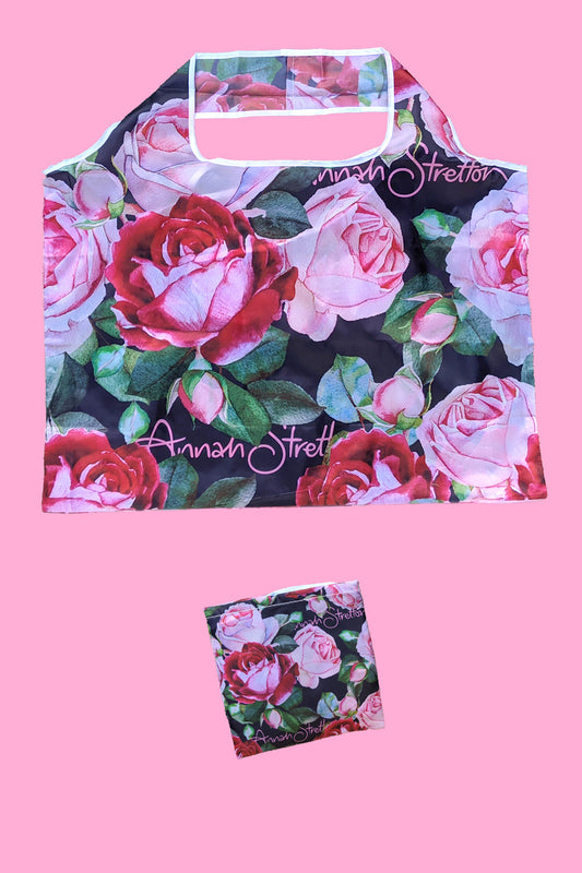 AS Large Reusable Bag - Cream Rose