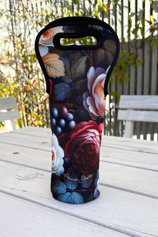AS Neoprene Wine Bag - Fruitful Rose | PRE ORDER END OF MAY